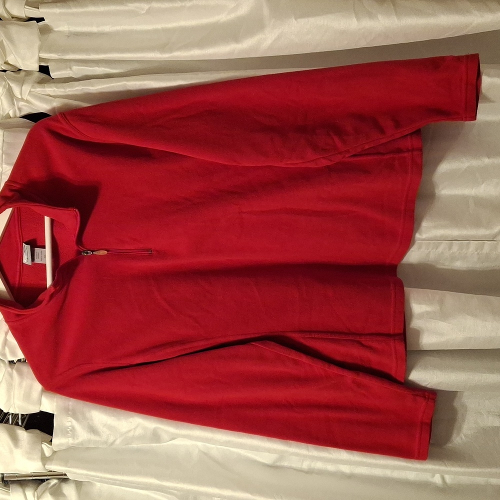 Champion Red half zip  jacket XXL❤❤️❤️❤️